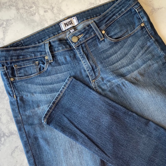 Paige Denim Jeans, Blue, Skinny, Size 30 x 32 - Picture 1 of 4